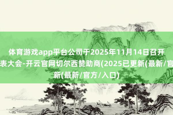 体育游戏app平台公司于2025年11月14日召开了员工代表大会-开云官网切尔西赞助商(2025已更新(最新/官方/入口)