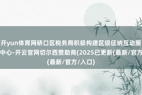 开yun体育网硚口区税务局积极构建区级征纳互动服务运营中心-开云官网切尔西赞助商(2025已更新(最新/官方/入口)