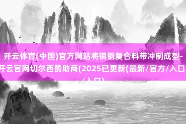 开云体育(中国)官方网站将铜钢复合料带冲制成型-开云官网切尔西赞助商(2025已更新(最新/官方/入口)